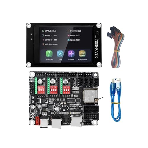 Carte contrôleur DLC32 V2.1 32 bits avec écran tactile TS35 pour gravure laser