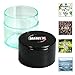 Minivac - 10g to 30 grams Airtight Multi-Use Vacuum Seal Portable Storage Container for Dry Goods, Food, and Herbs - Black Cap & Clear Body
