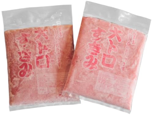 [マルヤマ小山商店][添加物一切不使用]三崎朝市の天然まぐろ 大トロすきみ 500g 冷凍 マグロ まぐろ