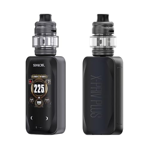 XbN X-PRIV Plus GbNXvC vX X^[^[Lbg dq^oR Mod Kit TF-D Sub-ohm Tank 225W 5.5ml Vape xCv (Black)