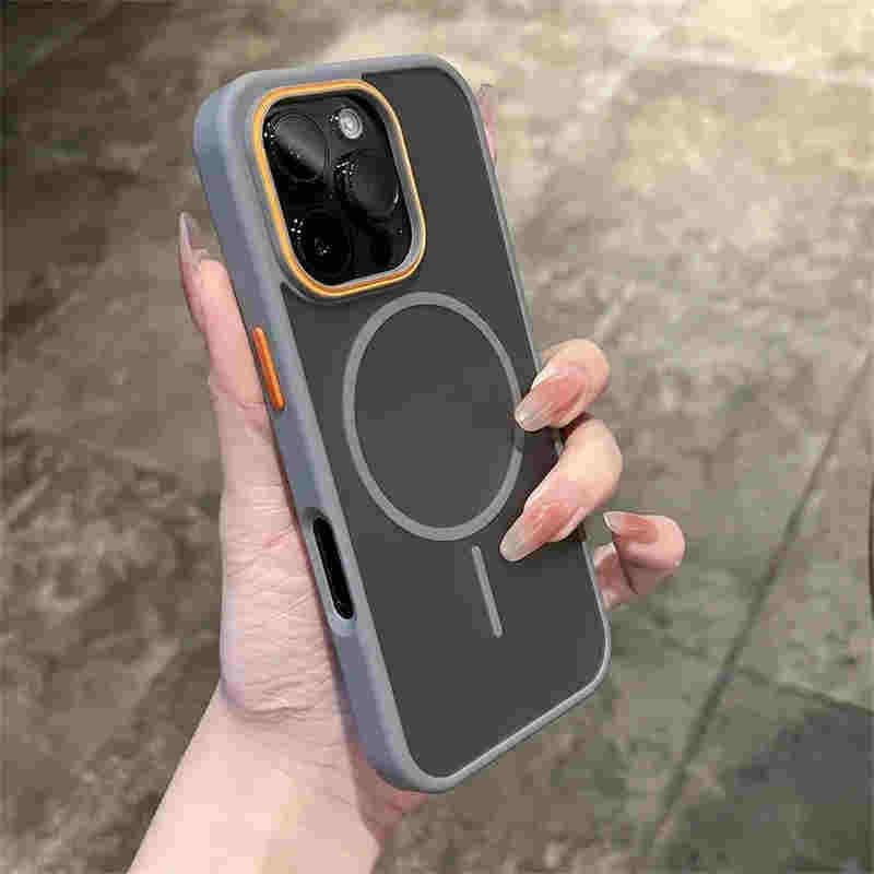 Coque iPhone 12 antichoc mate résolvant les chutes et compatible charge - 5