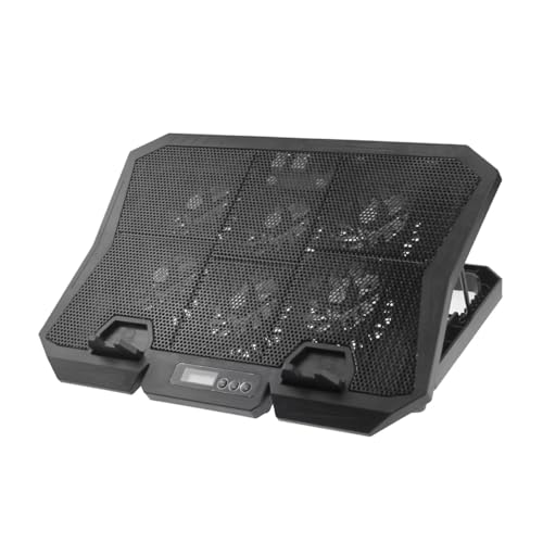 Base refrigerante para laptop con ventilador silencioso ajustable miniatura 1