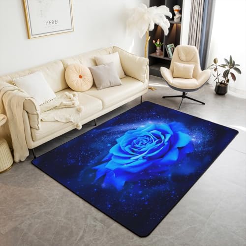 Tapete decorativo floral jejeloiu 100x150 cm miniatura 1