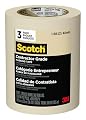 Scotch Painter's Tape Contractor Grade Masking Tape, 3 Rolls, 1.88 in x 60.1 yd, Holds to Surfaces For Up to 3 days, Removes Easily Without Leaving Sticky Residue, Interior & Exterior Use (2020-48EP3)