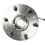 MOOG Front Rear Wheel Bearing & Hub Assembly - Front Wheel Hub Direct Replacement - Easy Install - With Rust Protection