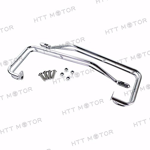 Kit de soporte para alforjas XKMT-Cromo, compatible con modelos Harley Touring 2009-2013 miniatura 6