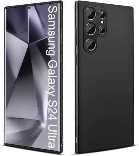 MC WHLZD Hülle für Samsung Galaxy S24 Ultra Dünn Handyhülle, Rundumschutz für Kamera und Bildschirm, Stoßfeste Schutzhül...