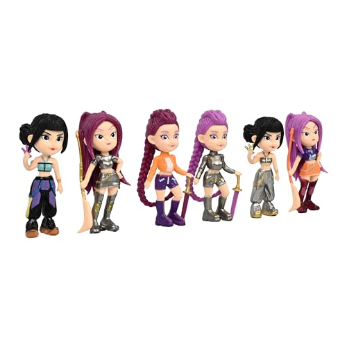 Image of Toys Uncle Figure Pack (Kpop Demon Hunter 6 piece Set)
