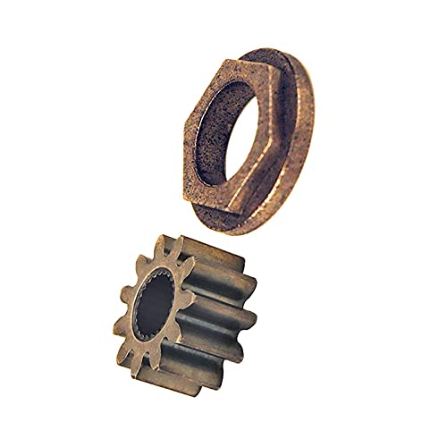 (New Part) Steering Shaft Pinion Gear & Bushing Compatible with 741-0656 941-0656A 717-1554 112-0863 + All Other Models in The Description