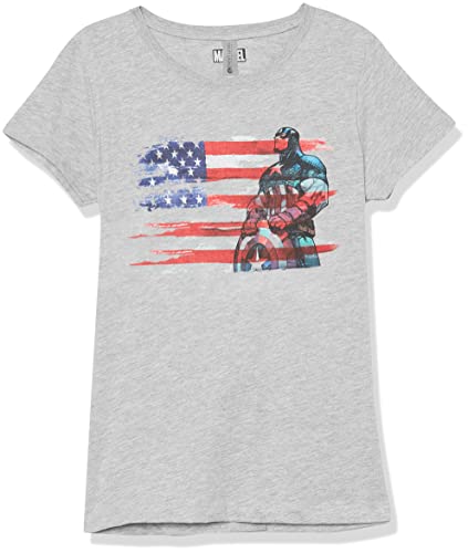 T-shirt Marvel fille pour le collège et le sport en coton m