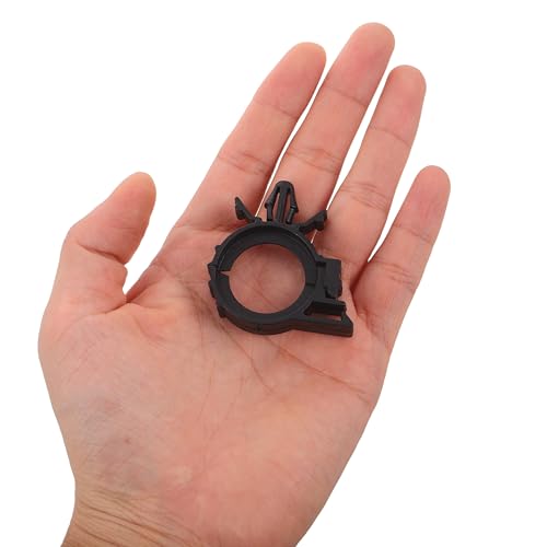 Clips de cableado automotriz en plástico negro para un interior de vehículo impecable 3