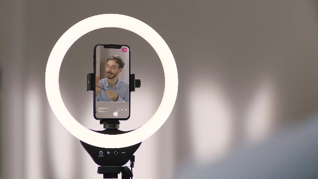 10 Zoll LED Ringlicht mit Stativ, Sunup Selfie Licht Ringleuchte für YouTube/TikTok/Makeup/Live Streaming/Videoaufnahme… – Bild 8