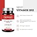 Vitamina B12 Vegana 2000mcg Cianocobalamina y Metilcobalamina | Alta Potencia Sin Aditivos...