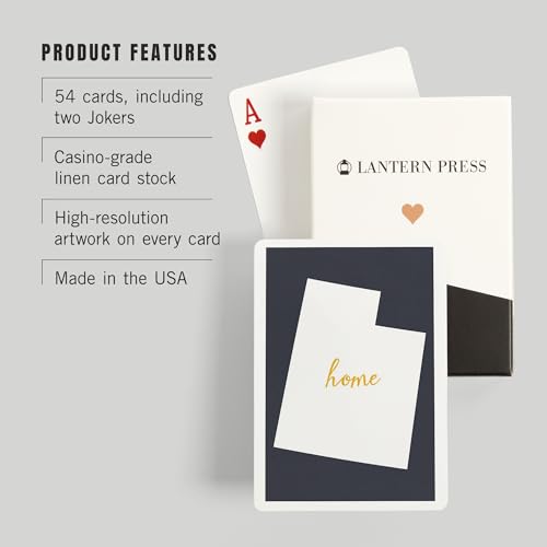 Baraja de 52 cartas tamaño póker Utah miniatura 3
