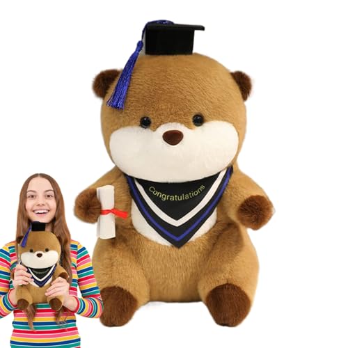 Peluche de remise de diplôme douce pour décoration de chambre d'étudiant
