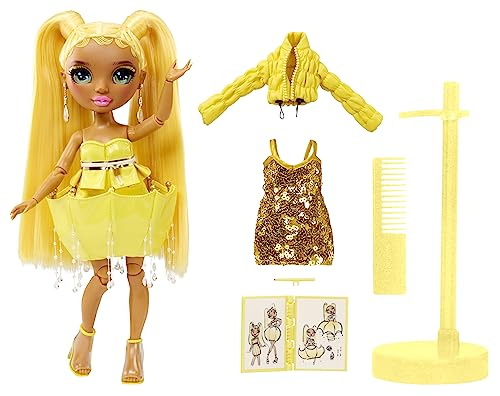 Rainbow High Fantastic Fashion Sunny Madison Muñeca y Accesorios miniatura 2