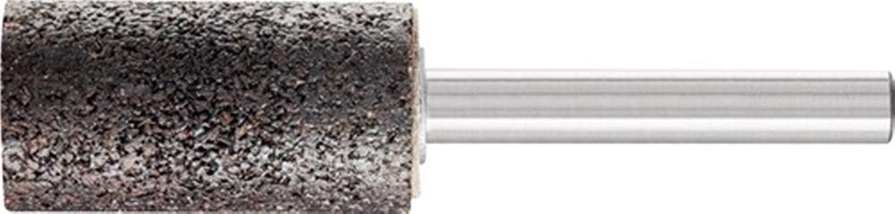 Schleifstift D. 16 x 32mm - Korn 30, Zylinder Schaft 6mm, ADW Härte L 6 B, 10 St