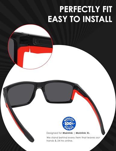 Image of BLAZERBUCK Replacement Ear Socks for Oakley Mainlink OO9264 Sunglasses