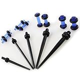 Tapones = 1,6 mm, 2 mm, 2,4 mm, 3,2 mm, 4 mm (2 en cada tamaño).