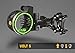 Trophy Ridge Volt 5 Pin Archery Bow Ambidextrous Sight - 5 Ultra-Bright Horizontal .019 Fiber Optic Pins, Bubble Level, Green Hood Accent for Quicker Sight Acquisition, Fiber Wrapped Pin Guard