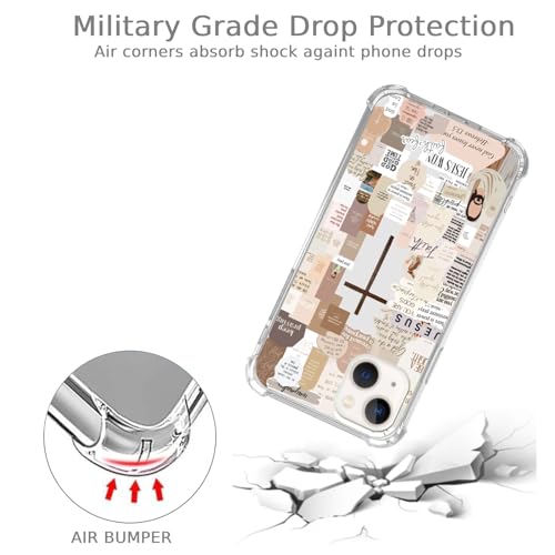 Coque esthétique chrétienne compatible avec iPhone 15 Premium - 4