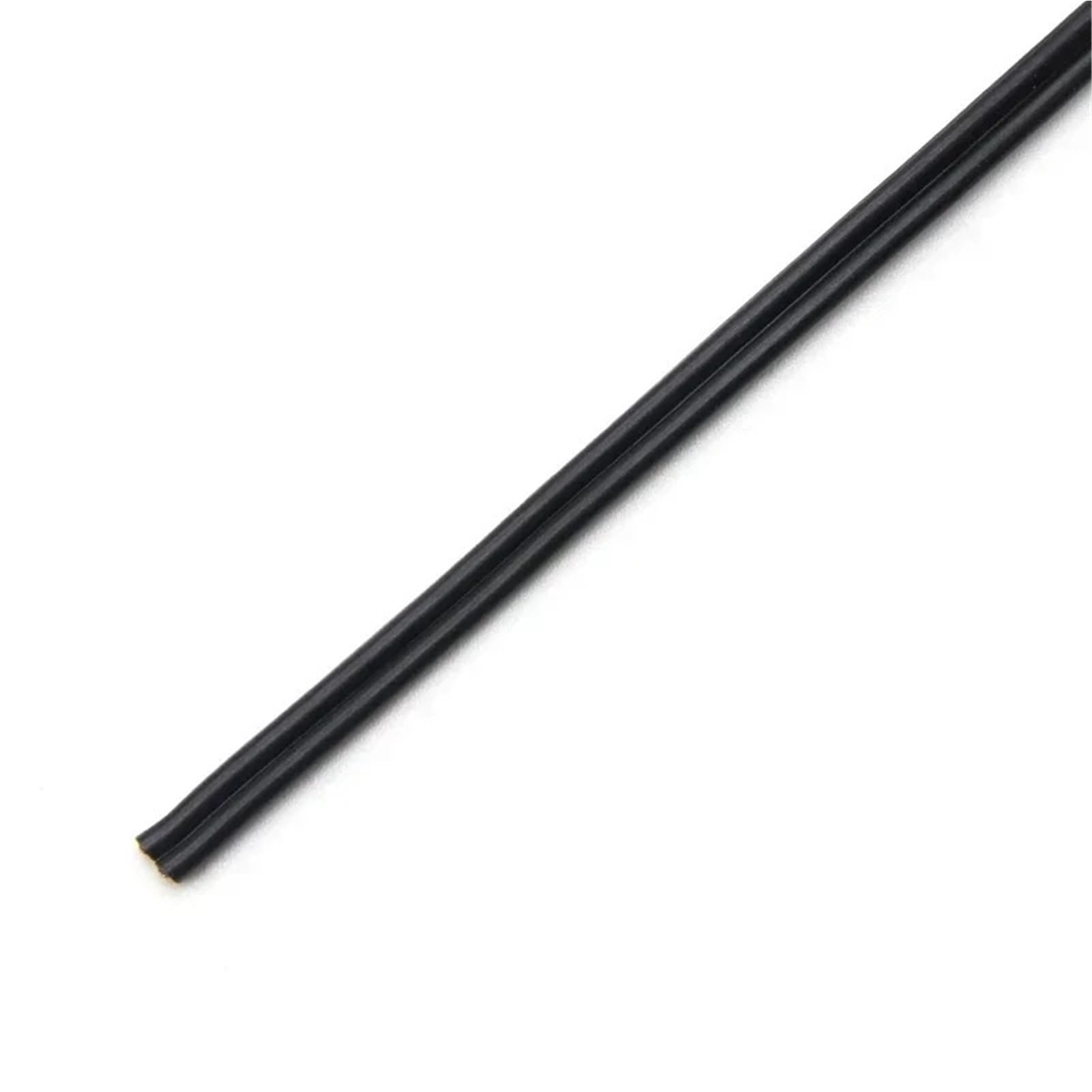 1 cable paralelo flexible de silicona de 26 AWG con conductor de cobre estañado, clasificación de 600 V, 2P-10P, aislamiento for altas temperaturas(2Px50 m)