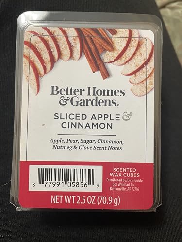 Better Homes and Gardens Sliced Apple Cinnamon Scented Wax Cubes - 4-Pack