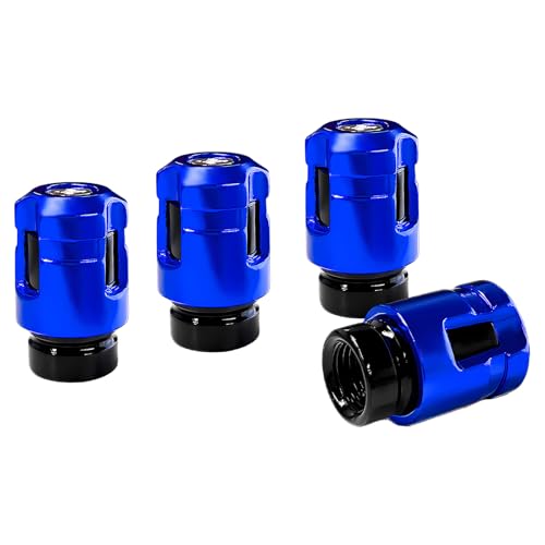 Fkewp 4 PCS Car Tire Valve Stem Caps, Unique Shape Leak-Proo
