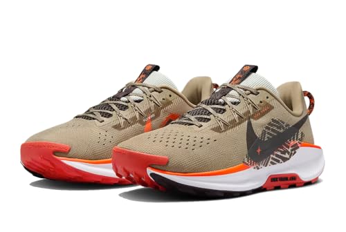 NIKE(ナイキ) メンズ ランニングシューズ ペガサス トレイル 5 / REACTX PEGASUS TRAIL 5 トレイルランニングシューズ 27cm 山登り 登山 マラソン カーキ/ブラウン DV3864-201 国内正規品