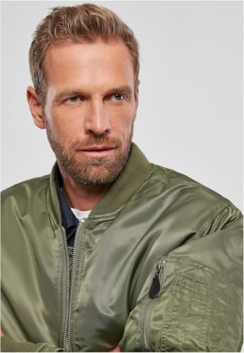 Brandit MA1 Jacket, Uomo, Olive, S - 4