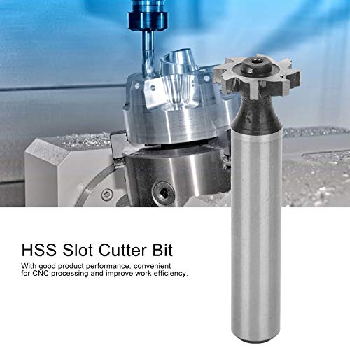 HSS T-Nutenschneider, Professionell T‑Nutenfräser, Zylinderschaft, Woodruff Key Sitzschneider, Holzbearbeitungswerkzeuge, 3x16x10mm