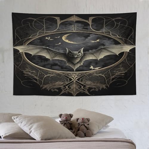 Tapisserie chauve souris PAZZK tenture murale affiche impression salon 150×230