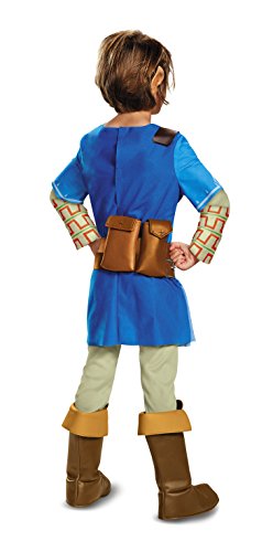 Link Breath Of The Wild Deluxe Costume, Blue, Medium (7-8)4