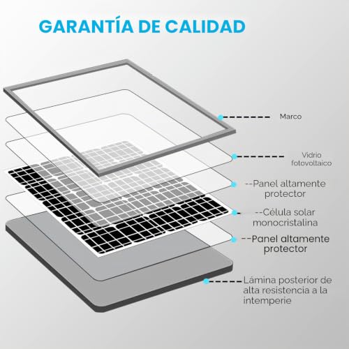 Panel solar de 3W con salida de 12V evita que tu cámara de vigilancia se apague 4