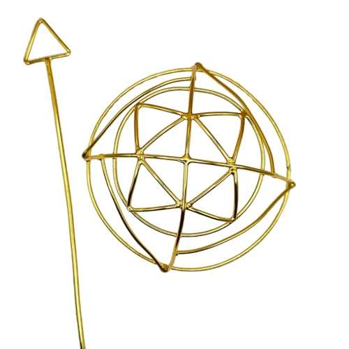 Image of Hair Bun Cage Accessory for Women | Handcrafted Brass Juda Cover with Stick | Anti-Tarnish Traditional Hair Accessory for Wedding & Festive (Fashionable Hair Bun (Golden))