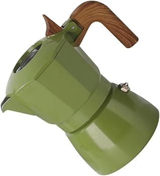 Cafetera y Cafetera Espresso para Estufa, Cafetera Clásica Moka Pot, Cafetera de Estilo Antiguo Mocha Pot4