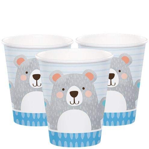 Kit anniversaire ours 1 an pour simplifier la deco de table de seize invites