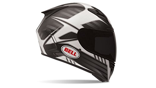 Bell Caschi Street 2015 Star Carbon Adult Casco, Pinned Nero, XXL