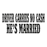 INDIGOS UG Sticker - Bumper - Car - Vehicle - JDM - Die Cut - OEM - Driver Carries No Cash, He's Mar