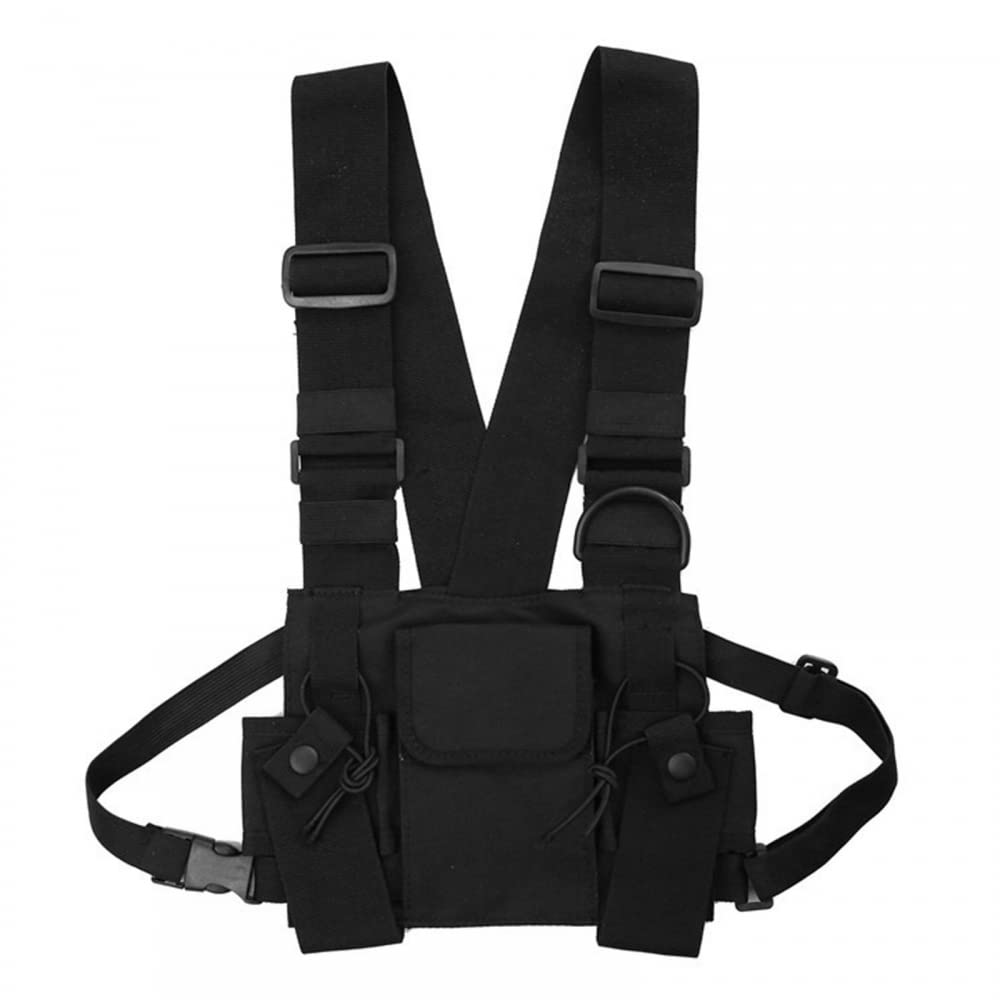 Wireless Chest Strap Vest Chest Rig Bag Adjustable Radio Vest