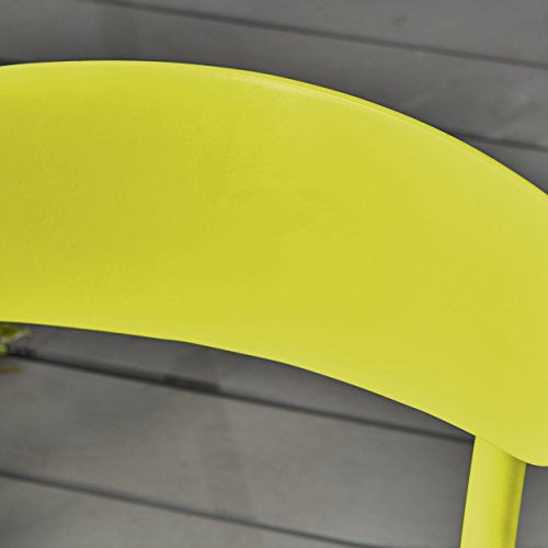 Christopher Knight Home Larson Outdoor Bistro Set, Matte Lime Green #TOP5