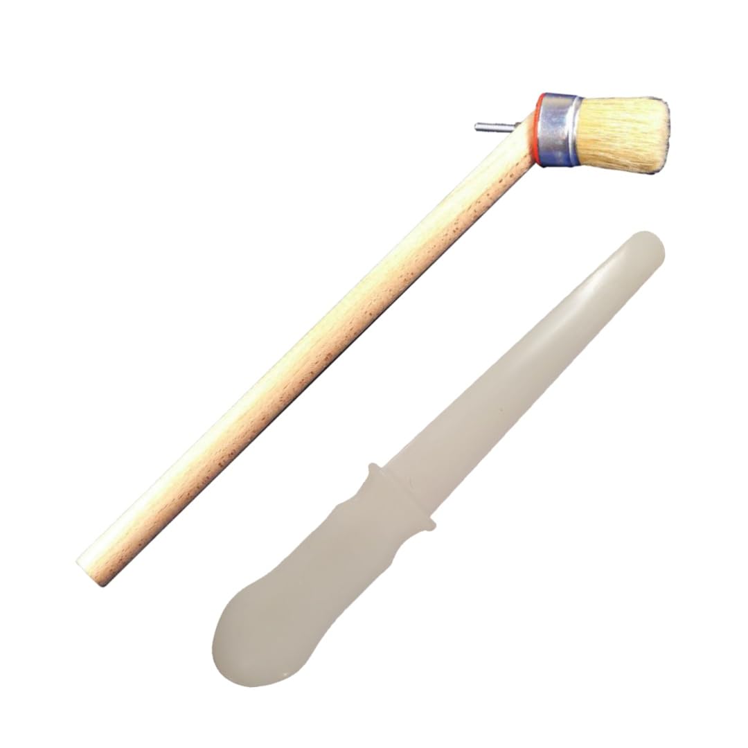 RepTools Reifenmontagepaste Blau 5kg Set Mit Pinsel - Spezial-Paste Für Breitreifen & Run-Flat