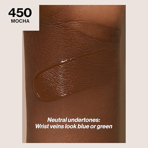 Revlon Colorstay Longwear Makeup Combo/Oily, 450 Mocha, 1 fl oz | Longwear foundation for combination & oily skin with SPF 15. Medium-full coverage, matte finish. Up to 24hr wear. - image 2