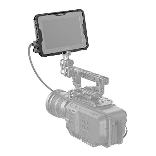 Smallrig Cage With Sun Hood And Clamp For Blackmagic Design Video Assist 7" 12G-Sdi/Hdmi 2792 #TOP7