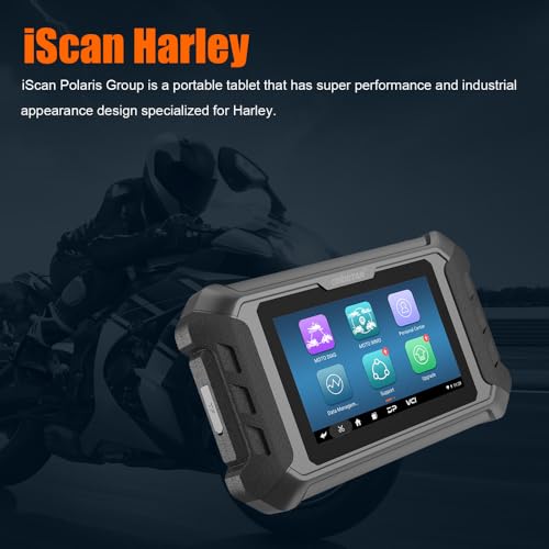 OBDSTAR Ferramenta de diagnóstico de motocicleta adequada para diagnóstico de sistema Harley Scanner