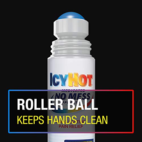 Icy Hot Original Medicated Pain Relief Liquid With No Mess Applicator, 2.5 Fluid Ounces #TOP3