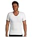 SPANX for Men Men's Zoned Performance V-Neck White T-Shirt LG (42-44)