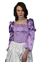 CORSET VOGUE Vintage Long Sleeve original steel boned Corset Top (2XL)