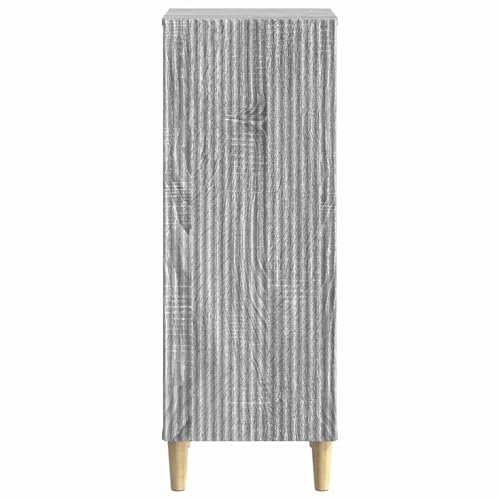 Aparador Sonoma gris con puerta colgante de 90° y diseño nórdico minimalista 5