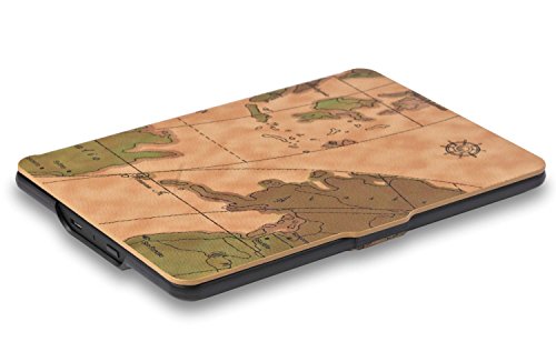OMOTON Kindle Paperwhite Case (10th Generation-2018), Smart Shell Cover with Auto Sleep Wake Feature